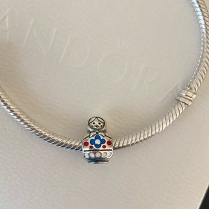 Sterling silver “Matroshka”charm